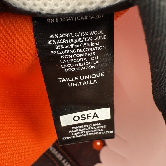 San Francisco Giants '47 Brand Captain City Connect Orange Snapback Hat Cap NEW - Picture 9 of 9